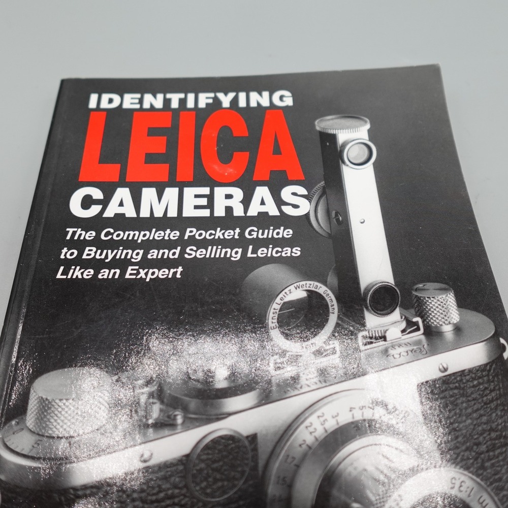 Vintage Identifying Leica Cameras Ghester Sartorius Guide Softcover Photography